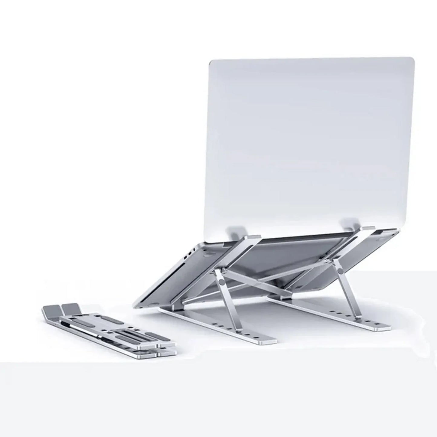FawaQa | Folding Adjustable Aluminum Laptop Stand | With Free Pouch