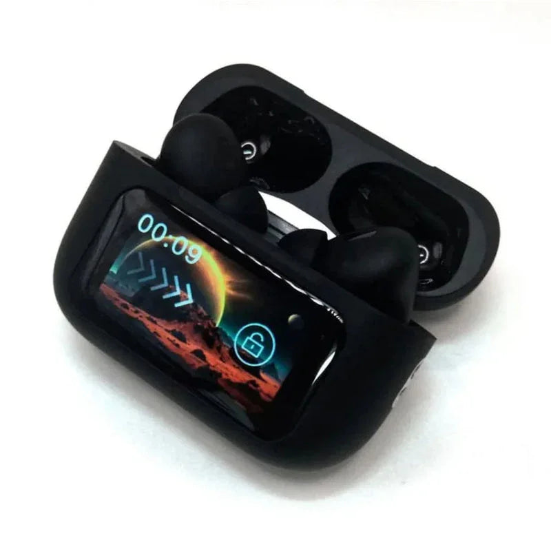 ANC/ENC A9 Airpods Touch Screen Wireless Pro Earbuds