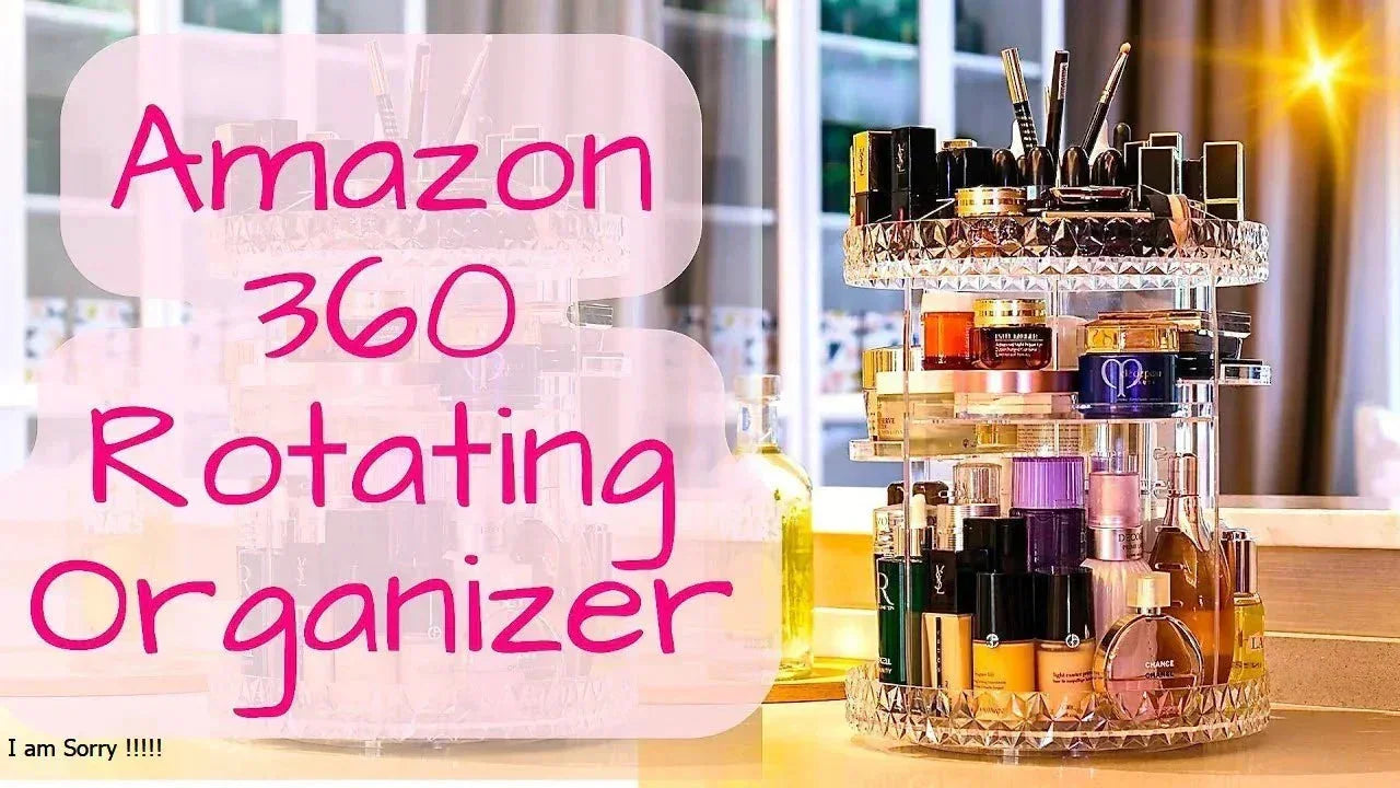 FawaQa | Rotatable Cosmetic Organizer Stand