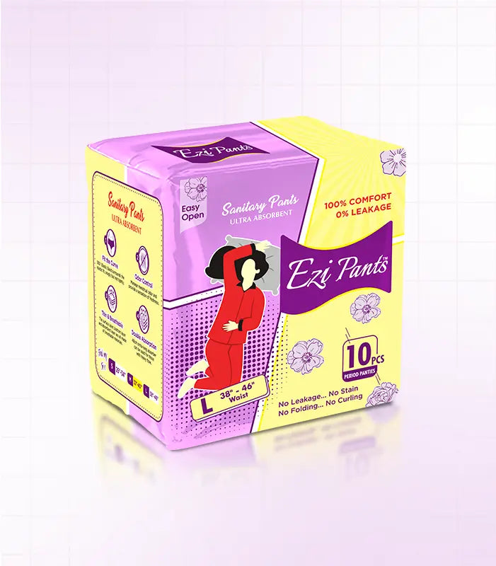 FawaQa | Ezi-Pants Sanitary Pants Ultra Absorbent Protection upto 12 hours
