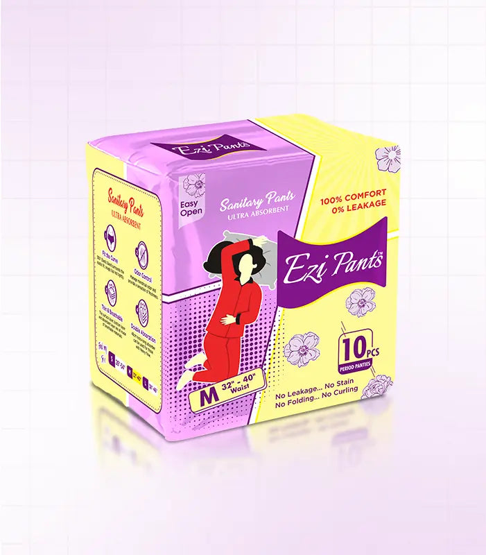 FawaQa | Ezi-Pants Sanitary Pants Ultra Absorbent Protection upto 12 hours