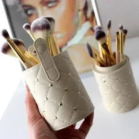 FawaQa Couture 12 Piece Brush Set - Branded Cosmetics - Studded Box - FawaQa