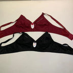 FawaQa | Daily Wear Plain Jersey Cottton Bra - Plus Size
