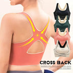 FawaQa | Side Buckle Front Cross Comfy Curve Pushup Bra