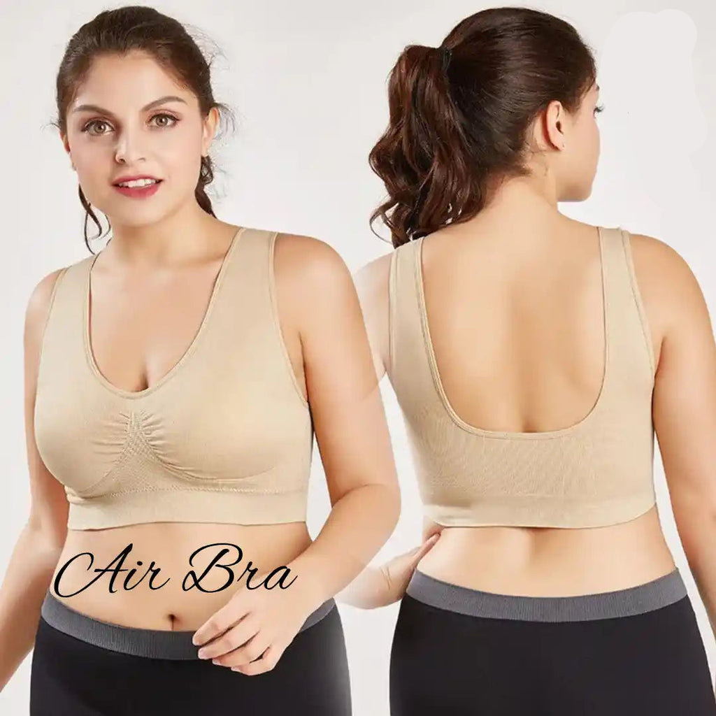 FawaQa | Soft Comfortable Air Bra - Easywear Sports and Pushup