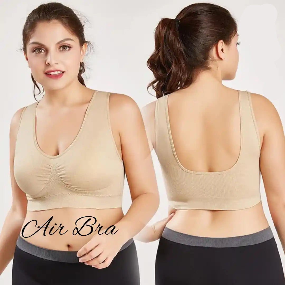 FawaQa | Soft Comfortable Air Bra - Easywear Sports and Pushup