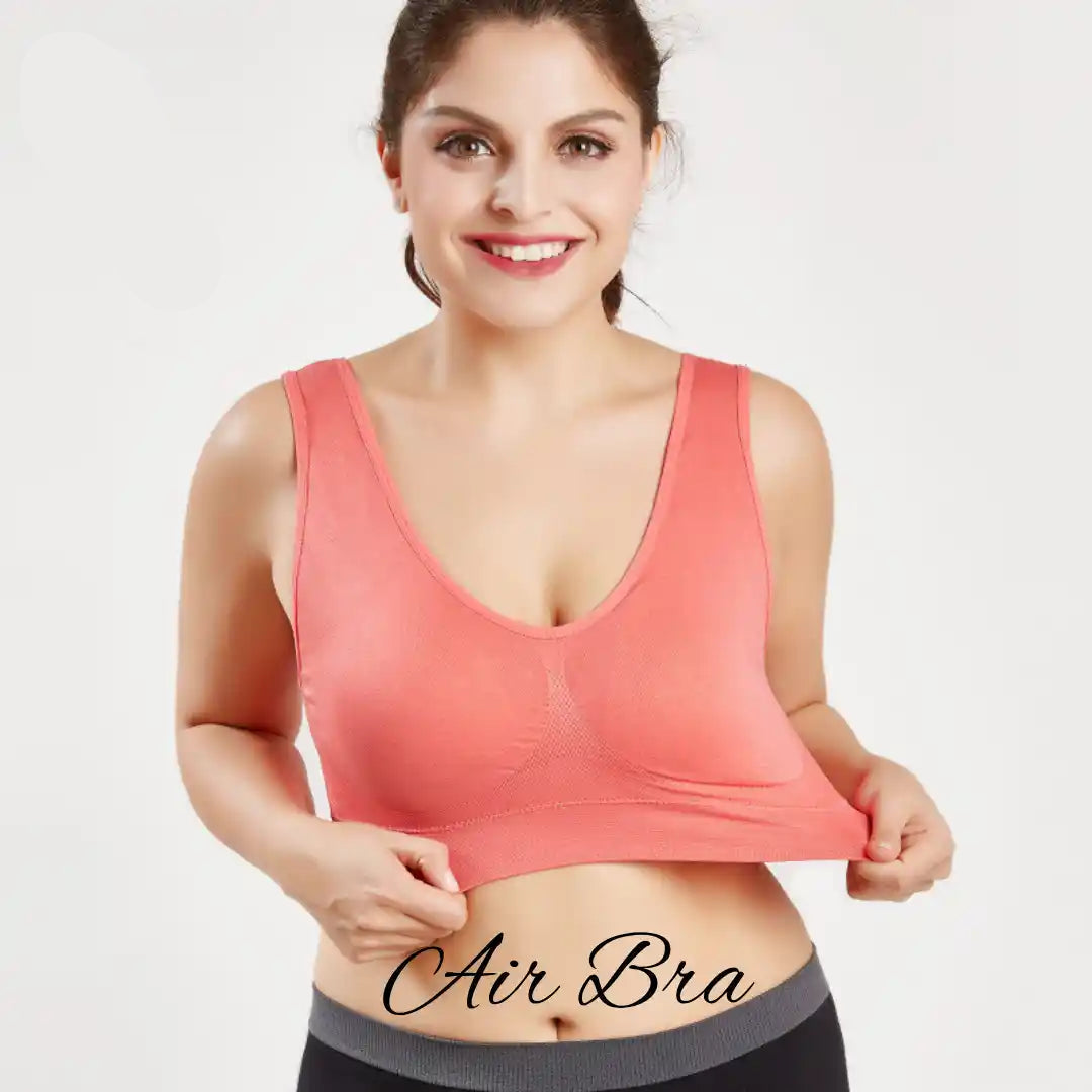 FawaQa | Soft Comfortable Air Bra - Easywear Sports and Pushup