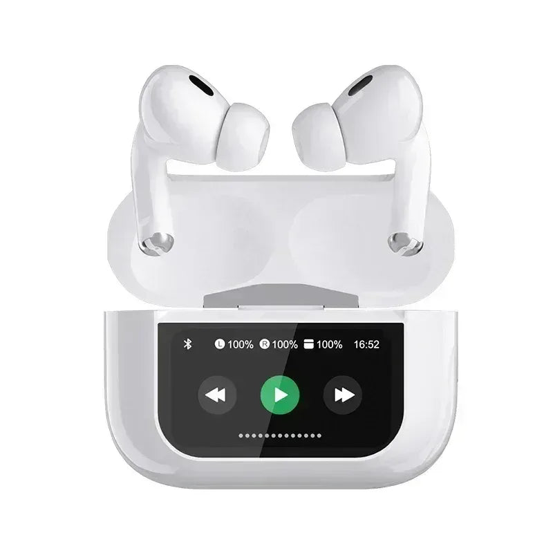 ANC/ENC A9 Airpods Touch Screen Wireless  Pro Earbuds