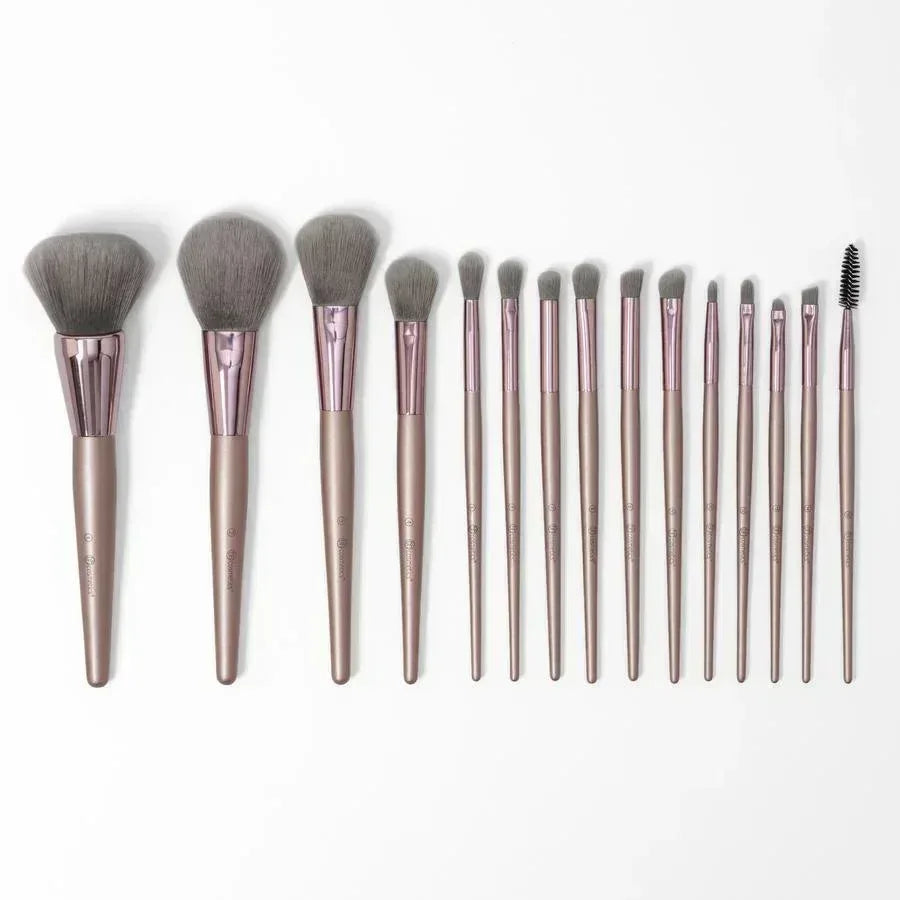 FawaQa | BH COSMETICS LAVISH ELEGANCE BRUSH PACK 15 In 1 WITH BAG - FawaQa
