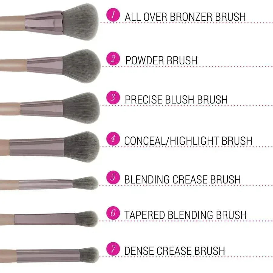 FawaQa | BH COSMETICS LAVISH ELEGANCE BRUSH PACK 15 In 1 WITH BAG