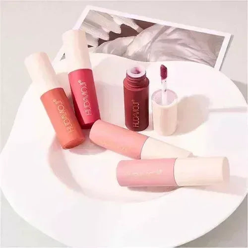 FawaQa | Hudamoji Velvet Long Lasting Lip Gloss 12Pcs Set