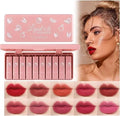 FawaQa | Dragon Ranee Vigor Make Up Matte Lipstick 10Pcs Set