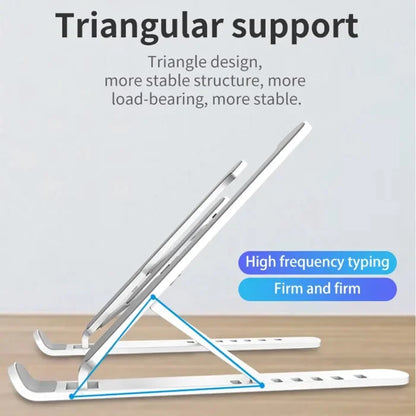 FawaQa | Folding Adjustable Aluminum Laptop Stand | With Free Pouch
