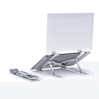 FawaQa | Folding Adjustable Aluminum Laptop Stand | With Free Pouch