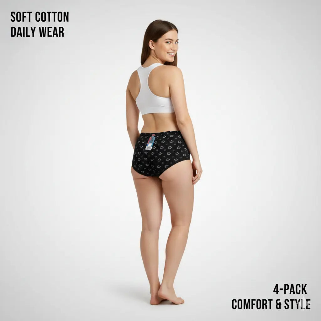 FawaQa | Soft Pure Cotton Panty For Regular Use