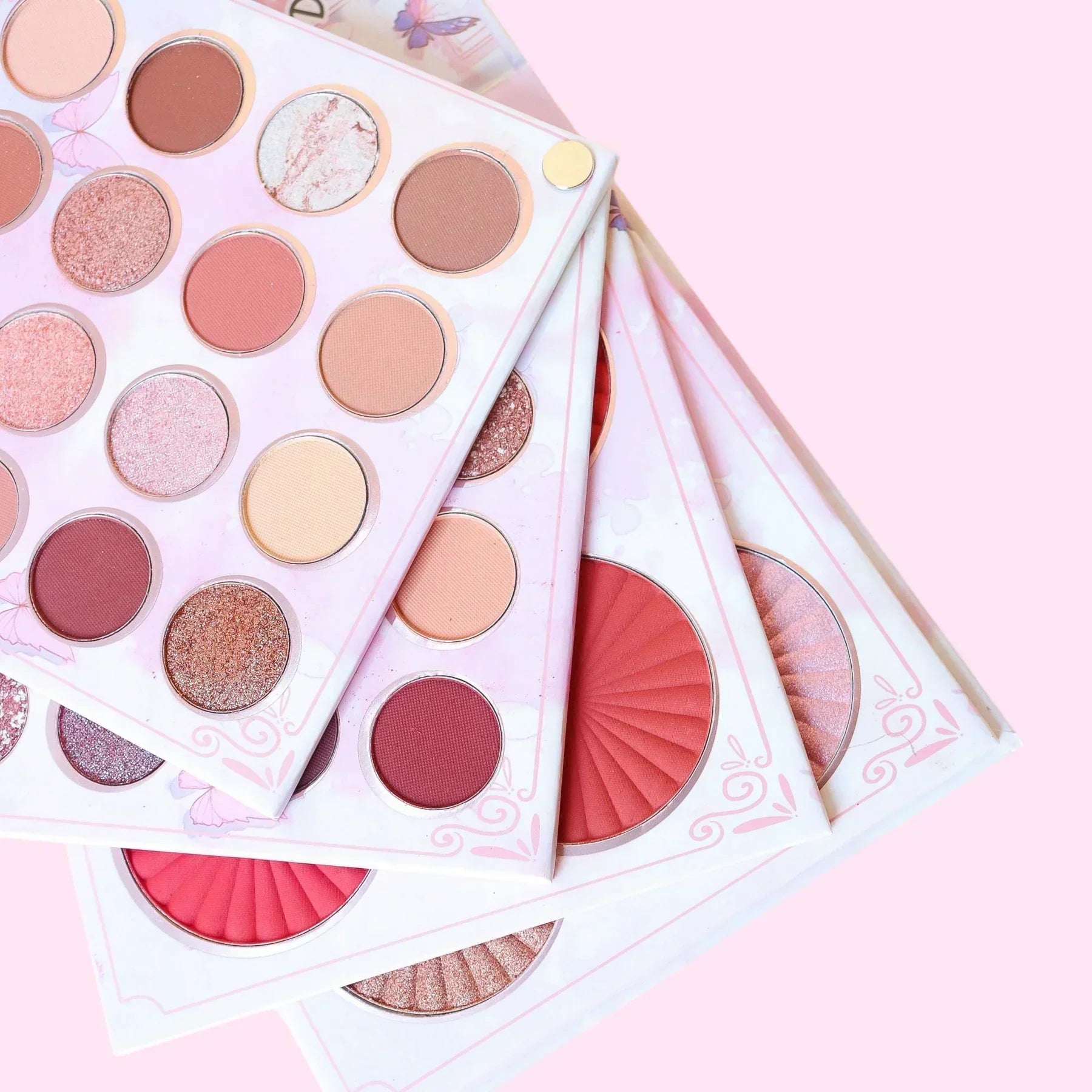 FawaQa | Mocallure You Are Free 3-in-1 Professional Makeup Set 4 Folds Eyeshadow Palette