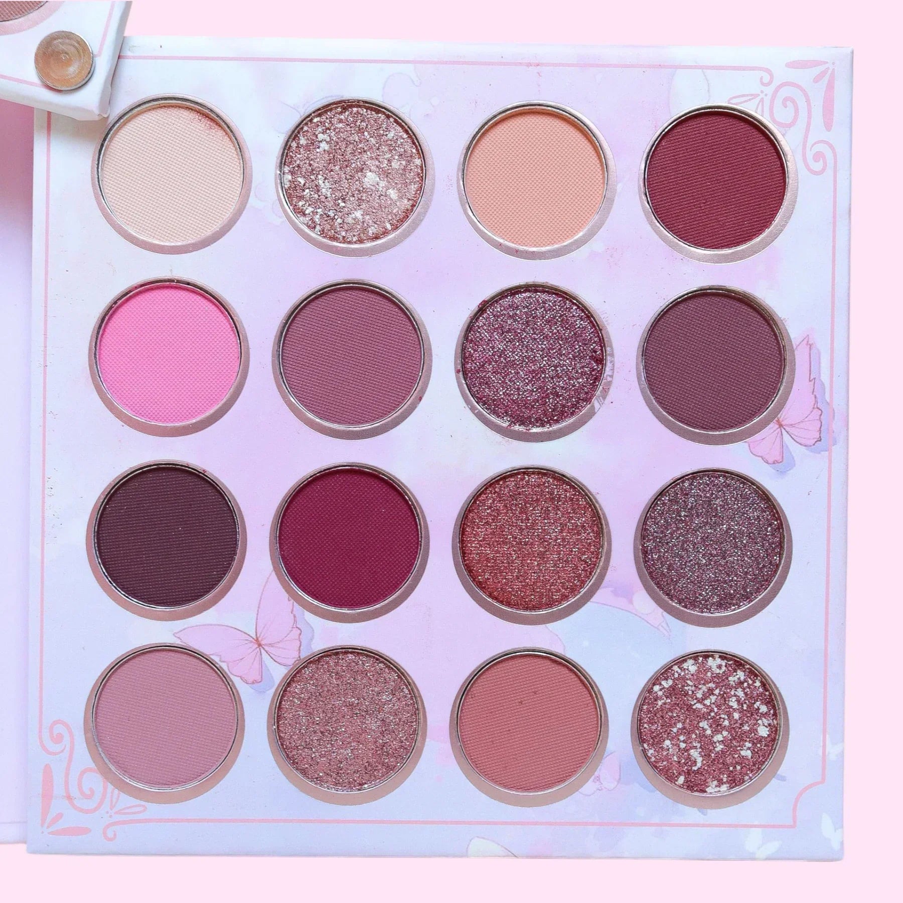 FawaQa | Mocallure You Are Free 3-in-1 Professional Makeup Set 4 Folds Eyeshadow Palette