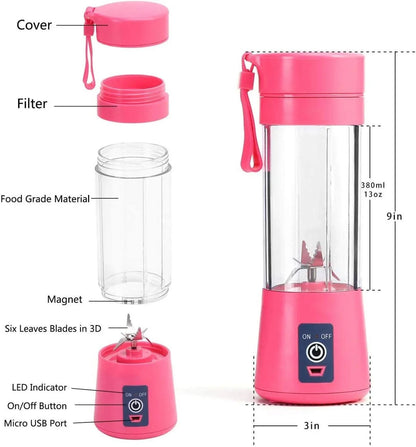 FawaQa | Portable Rechargeable Juicer Blender (Random Color)