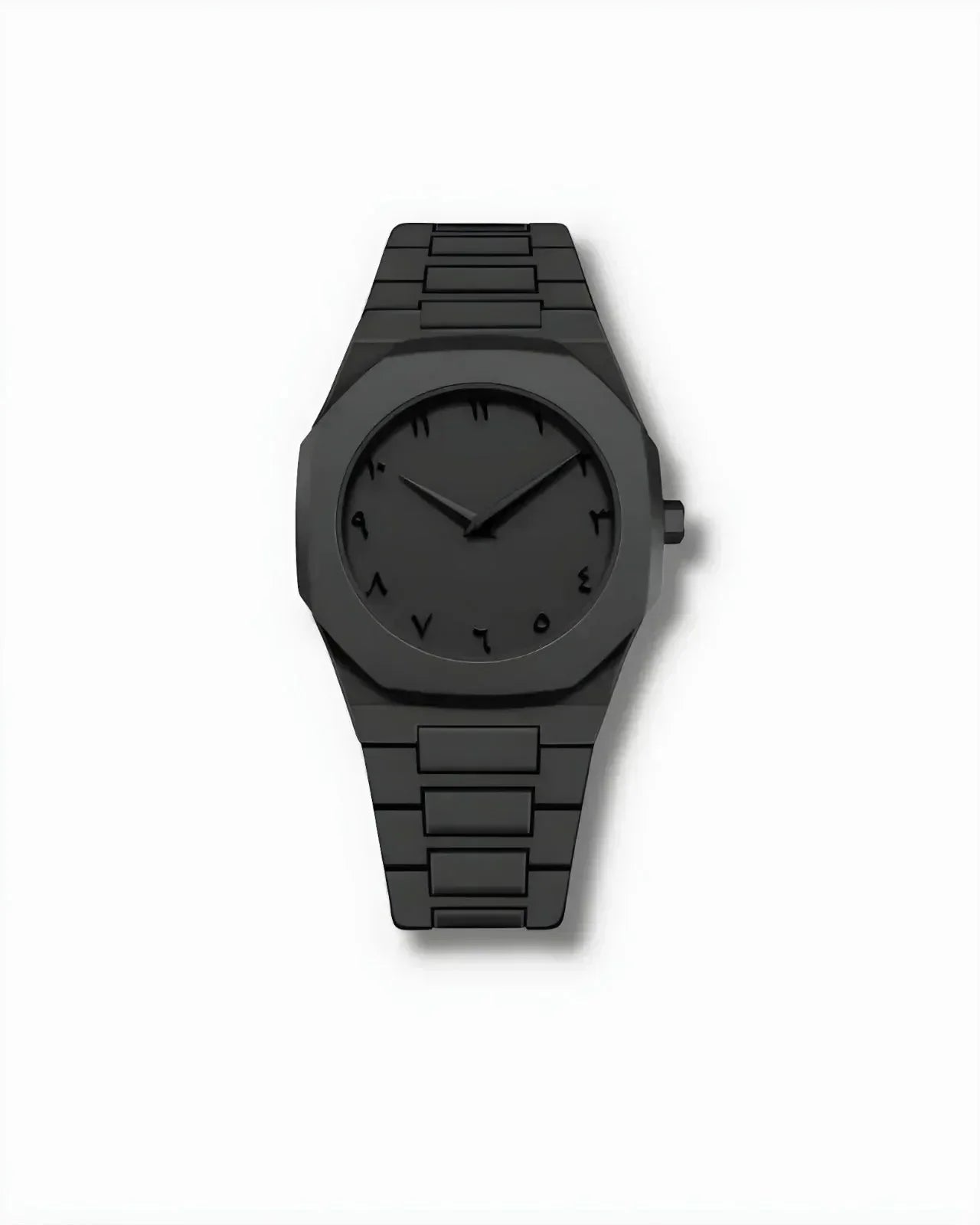FawaQa | Black Arabic Aura Premium Wristwatch