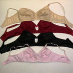 FawaQa | Daily Wear Plain Jersey Cottton Bra - Plus Size