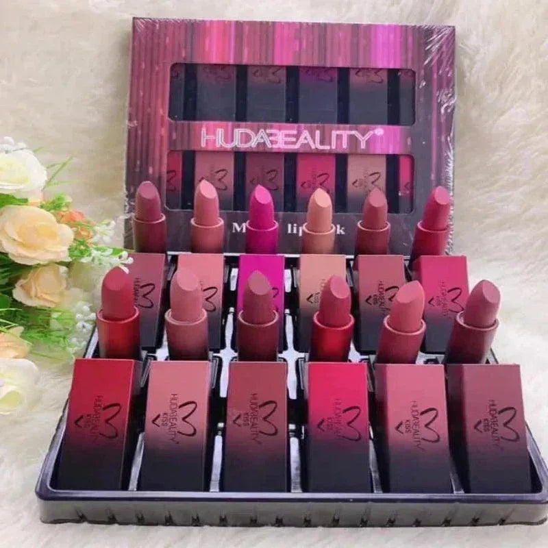 FawaQa | Beauty Matte Lipstick 12 Pcs Set