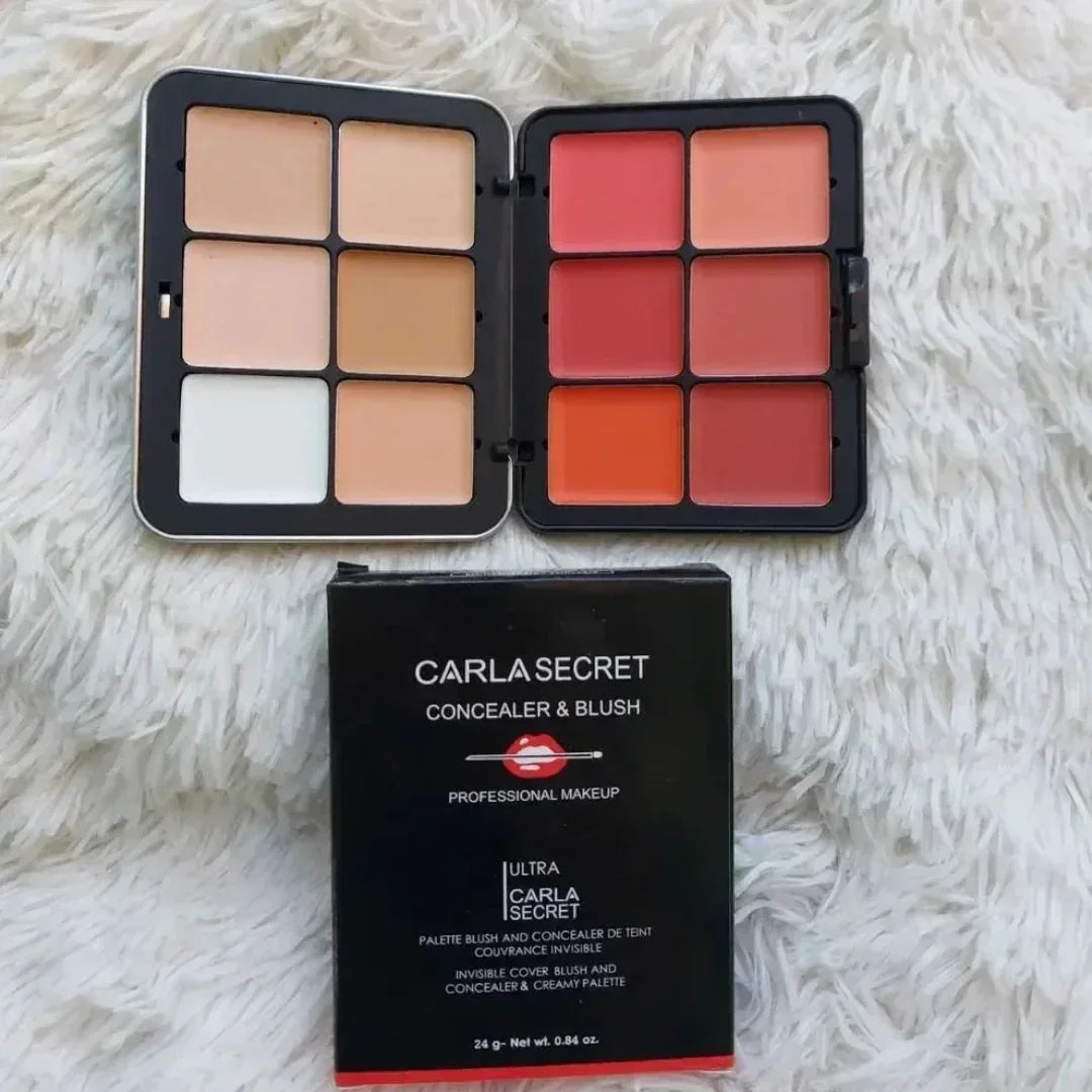 FawaQa | Carla Secret 12 in 1 Cream Blush Palette