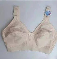 FawaQa | Orignal Irani Capri Full Coverage Cotton Bra – Wide Straps, Soft & Breathable, Best for Heavy & Saggy Breasts, Non-Padded with Net Patch