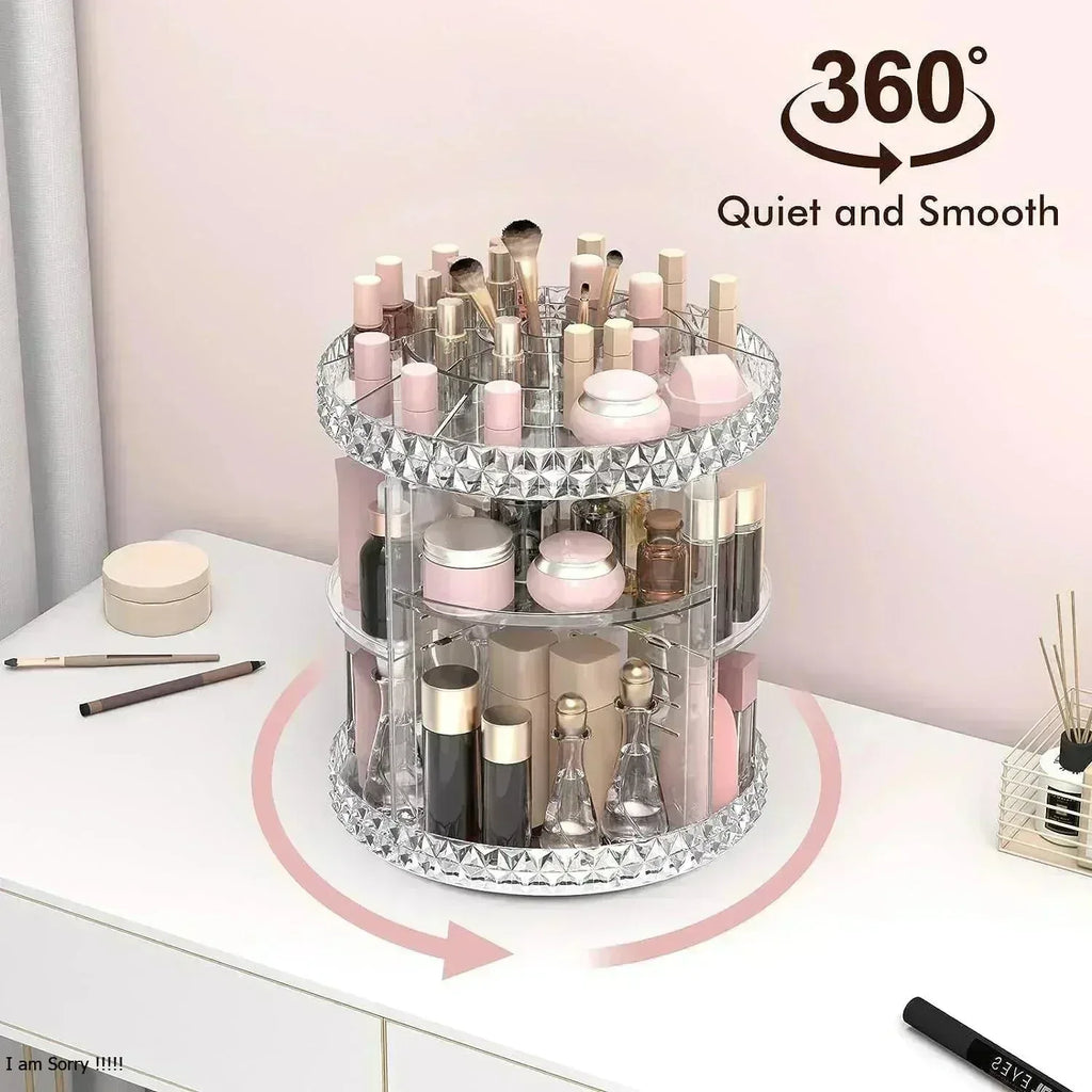 FawaQa | Rotatable Cosmetic Organizer Stand - FawaQa