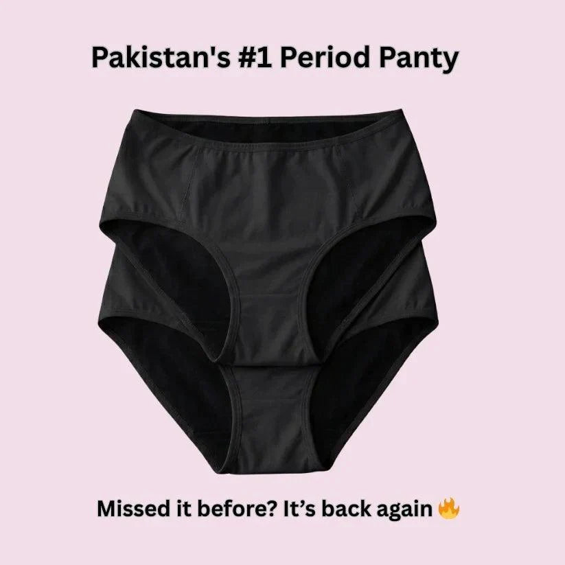 FawaQa | 4 Layered Leak Proof Period Panty for Heavy Flow